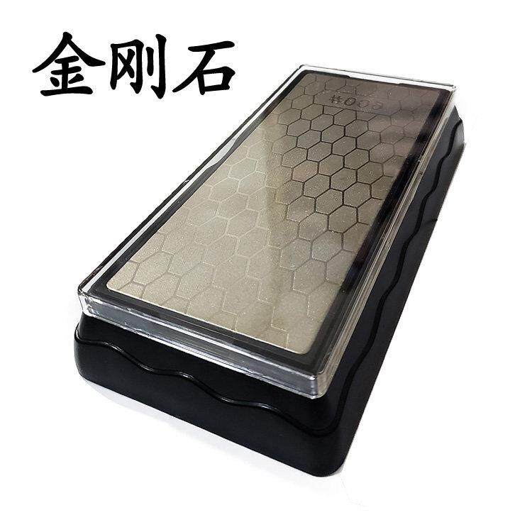 金刚石磨石修正石磨刀石磨片磨刀片蜂窝格子金钢板石加厚双面家用