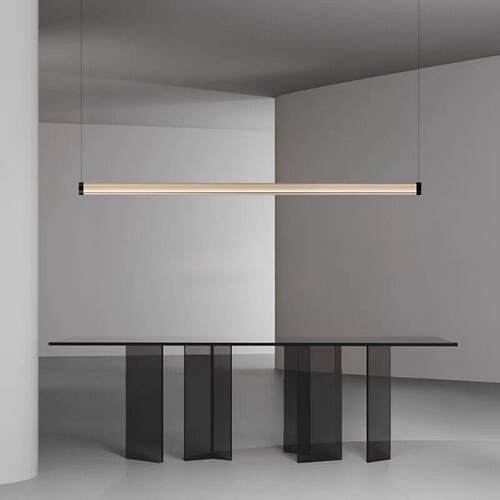 新款直销意式极简全光谱个性餐厅吊灯现代艺术轻奢全铜办公桌岛台