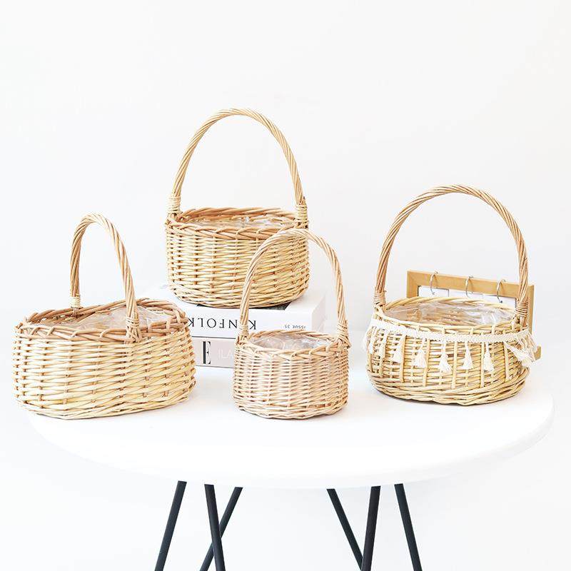 狗狗叼篮子手的篮手提提编竹篮拉布拉多大型犬叼篮藤编狗玩具金毛,收纳整理,其他收纳篮,淘宝优惠券,粉丝福利购,淘宝优惠卷