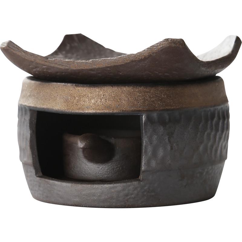 粗陶焙茶炉陶瓷烤茶炉醒茶器提香暖茶熏茶罐茶具配件茶道煮茶