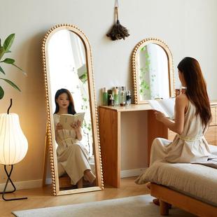 室法式 拱A002形全身镜卧室地镜女生卧落试衣壁镜挂穿衣镜