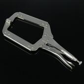 临沂厂11寸 81寸活动头方口夹家持焊接固定钳1C型快速gaosi大力