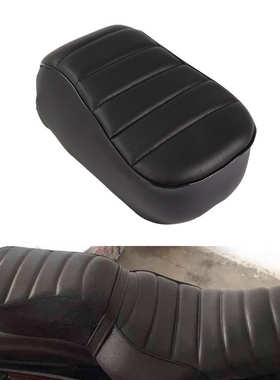 摩托车配件883N版改装后复古坐垫16-22年横纹黑色皮座坐包总成