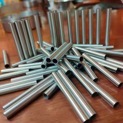 现货304不锈钢毛细管316无缝卫生级圆管激光打孔倒角缩尖封头加工