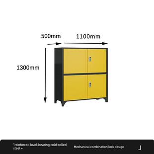 地下车库储物柜钢制加厚工厂车间汽修车工具柜五金收纳户外装备柜