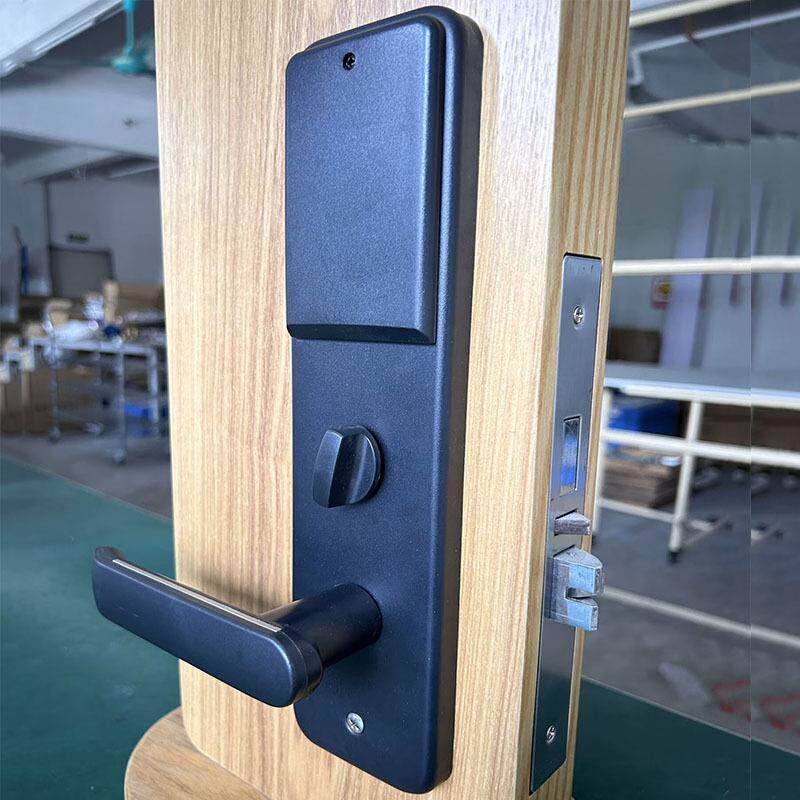 酒店智能门锁室内出租房公寓民宿半自动一握开家用刷卡防盗感应锁