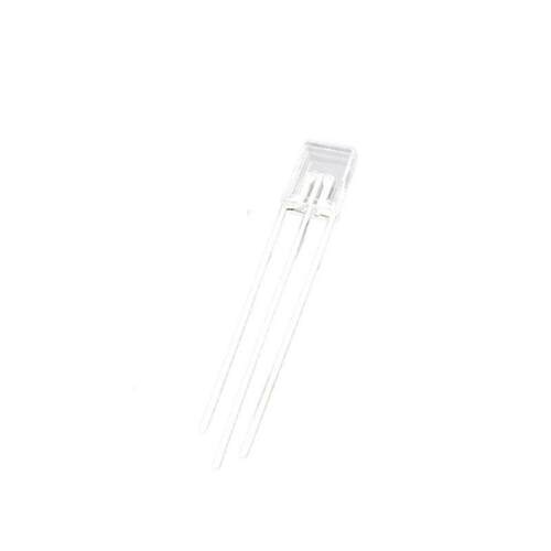257方形双色 led直插灯珠 透明雾状共阴共阳亮红蓝红翠绿双色