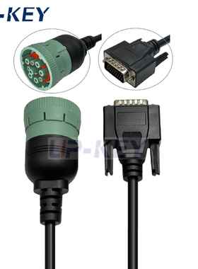 德驰J1939转HDB26压缩机替换转接线JPRO DLA 9PIN 121891