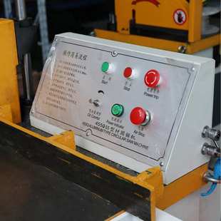 厂家供应455半自动铝切机方圆管铜铝型材切断设备金属加工切割机