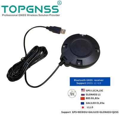 GM906BT蓝牙USB接口GNSS北斗接收器Type-c 模块GLONASS TOPGNSS
