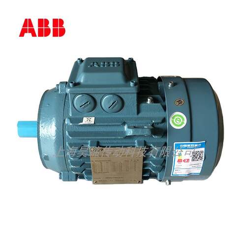 ABB电机M2BAX80MC4 0.55KW4P F级IC411 220/380V三相异步马达铸铁