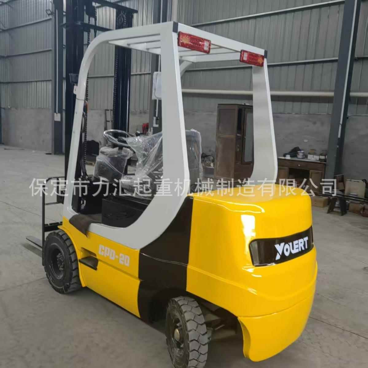 电动叉四轮座驾式堆高车仓库叉车电动叉车2/吨全电动升降液压车