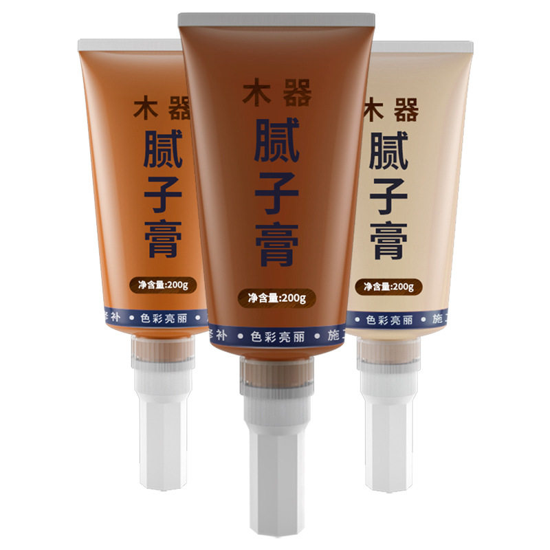 木质修补腻子膏木头地板家具坑洼孔洞钉眼修复缝隙木器填充美缝剂