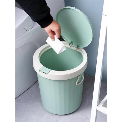 Garbage can toilet trash can kitchen Dustbin with cover bin