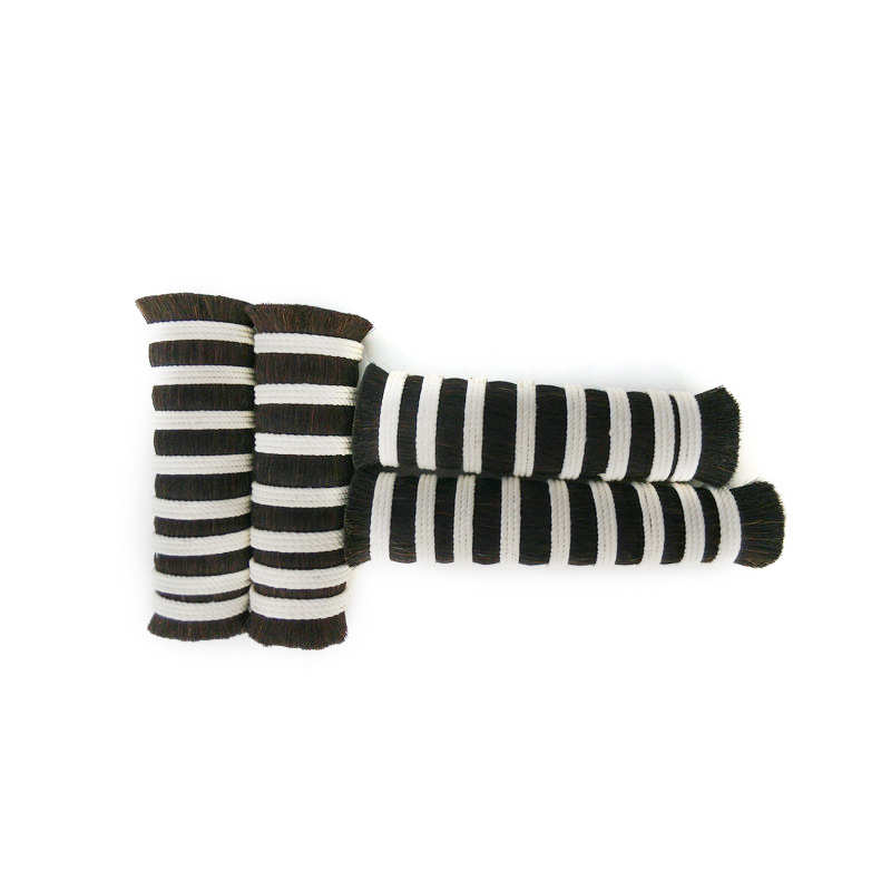 均匀现货毛质可毛马尾黑色混合毛条pp丝无厂家长供应硬碎定制马尾