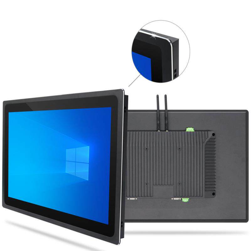 21.5寸嵌入式工控一体机 电容多点触摸查询LED高清液晶显示器