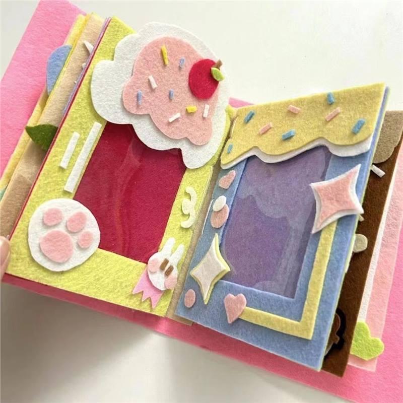 不织布DIY伴手礼相册收纳毛毡板