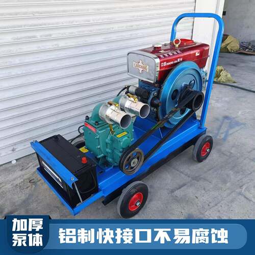 新款双侧清理口抽粪泵 高流量大扬程抽污泵 养殖场猪粪专用吸污泵