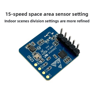 海灵科24g毫米波雷达模块Ld2402人体存在运动微灵敏度感应智能传