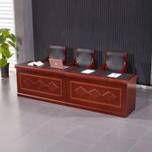 主席台会议桌单位领导演讲发言台学校培训教师演讲桌会议室主席台