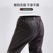 单人全身防暴雨 骑行摩托车外卖骑手专用成人分体雨裤 雨衣男款 套装