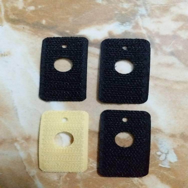 全自动魔术贴打孔机冷热切带机沾扣带半圆平行四边型切带机