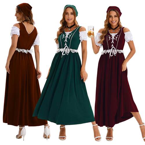 Beer Festival costume, maid, maid, beer jacket with