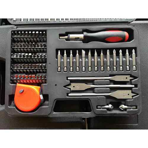 钻头工具109件套PC木工建工开孔器麻花钻头组套工具