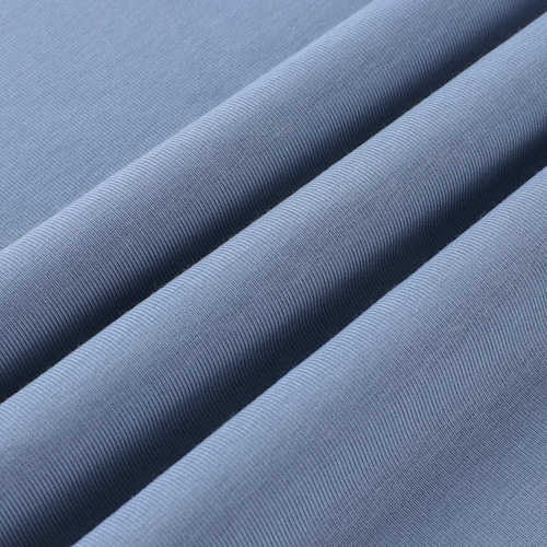 40s拉毛螺纹布料 单面针织人棉螺纹面料 1*1随心裁罗纹打底布料