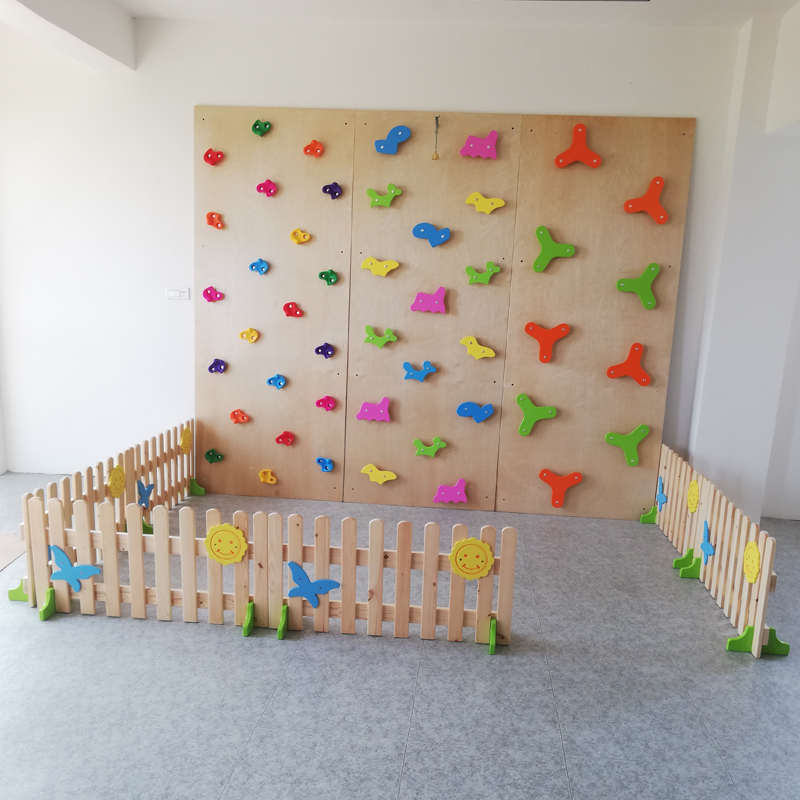 幼儿园木质栏杆围栏宝宝感统训练游戏栅栏游乐场室内婴儿防护栏