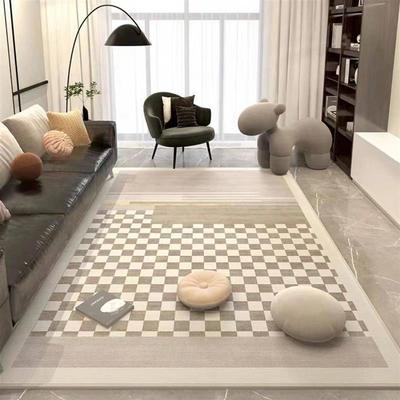 Living room sofa coffee table advanc velvet entry mat