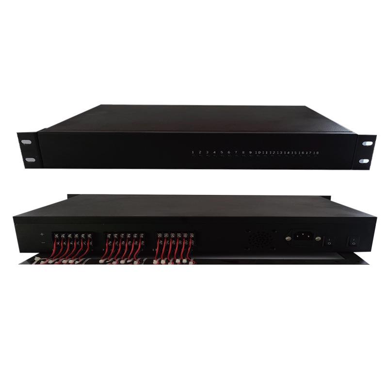AC4v安控机架式监集中供电电源80防AC12V1.5U机架2式电源多路输出