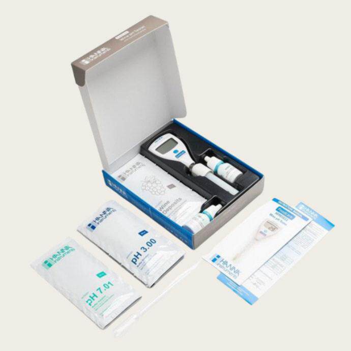 意大利HANNA HI981033酸度PH计 PH METER 果汁葡萄汁葡萄酒