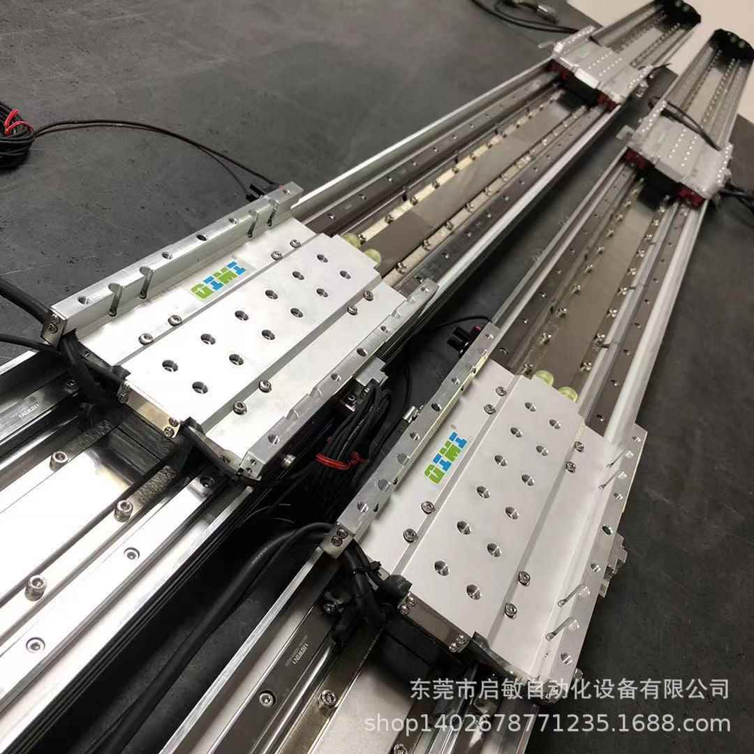 厂家直线电机线性模组单轴机械手第七轴机器人桁架滑台模组