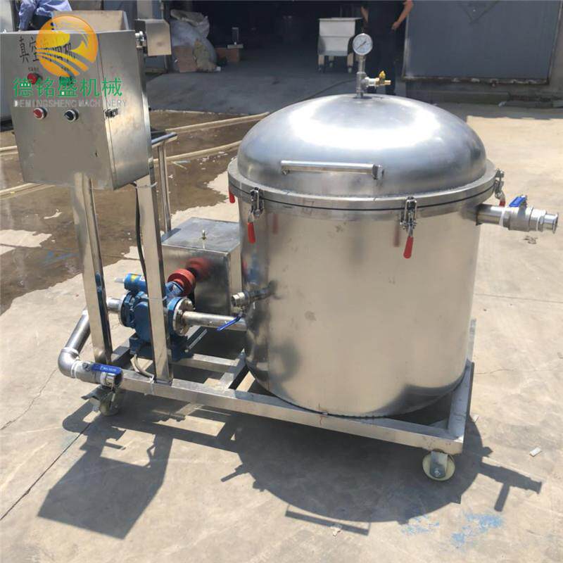 废油处理过滤机厂家 德铭盛小型真空滤油机 废油处理机器