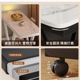 网红岩茶几几边沙发边柜侧边创意角几茶桌茶几可移动客厅小桌子