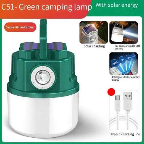 LED Multifunctional Solar Camping Light Solar Camping