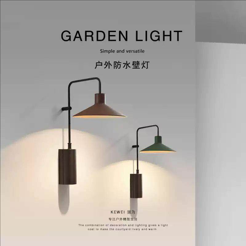 户外壁灯防水别墅庭院灯咖啡馆气氛灯家用led门前阳台外墙床头灯