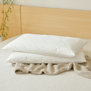 新疆棉花枕头全棉花填充软硬适中超低枕枕芯护颈椎助睡眠儿童枕头