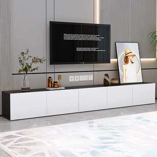 贝达款现代简约经典抽屉电视柜白色客厅小型北欧新款轻奢极简矮柜