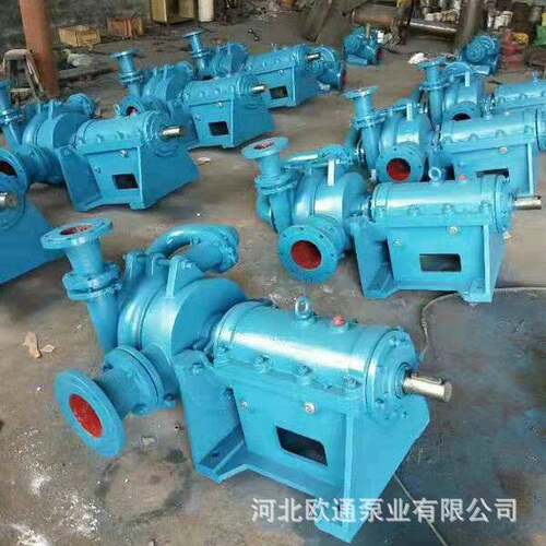 现货销售压滤机入料泵洗煤厂渣浆泵耐磨ZJW入料泵浮选机喂料