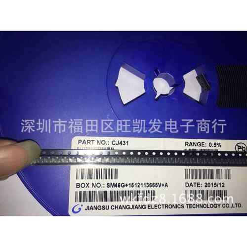 贴片三极管CJ431 0.5% SOT-23 稳压电路 厂家直销