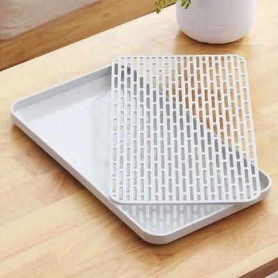 JHD-Kitchen Soap Tray,Double Layer Sink Organizer For