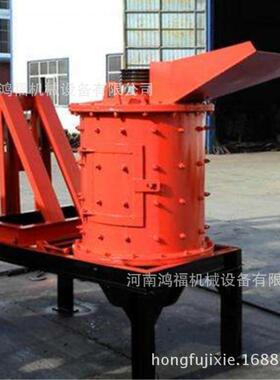 立式复合矿渣破碎机 800型复合式道砟破碎机 建筑垃圾处理生产线