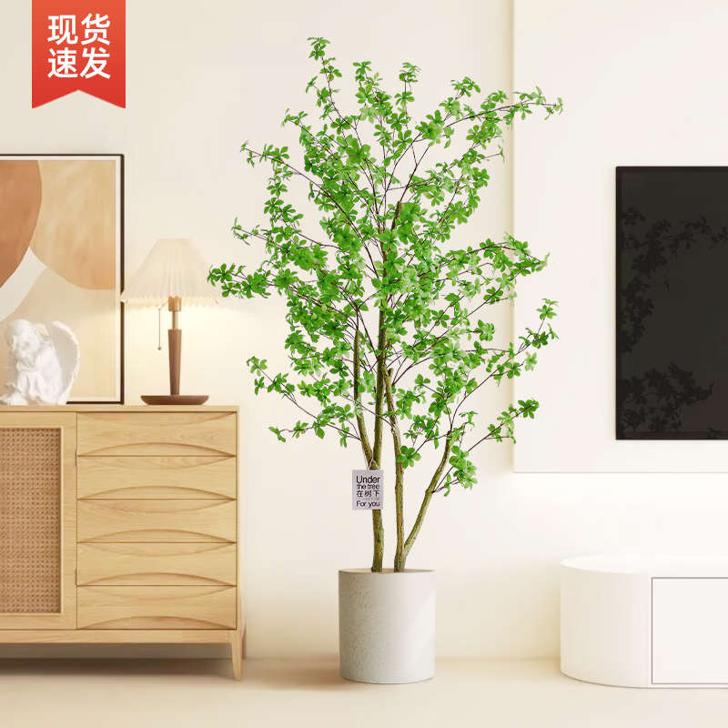 吊钟树仿真绿植假植物马醉木室内盆栽客厅装饰落地摆件仿真花