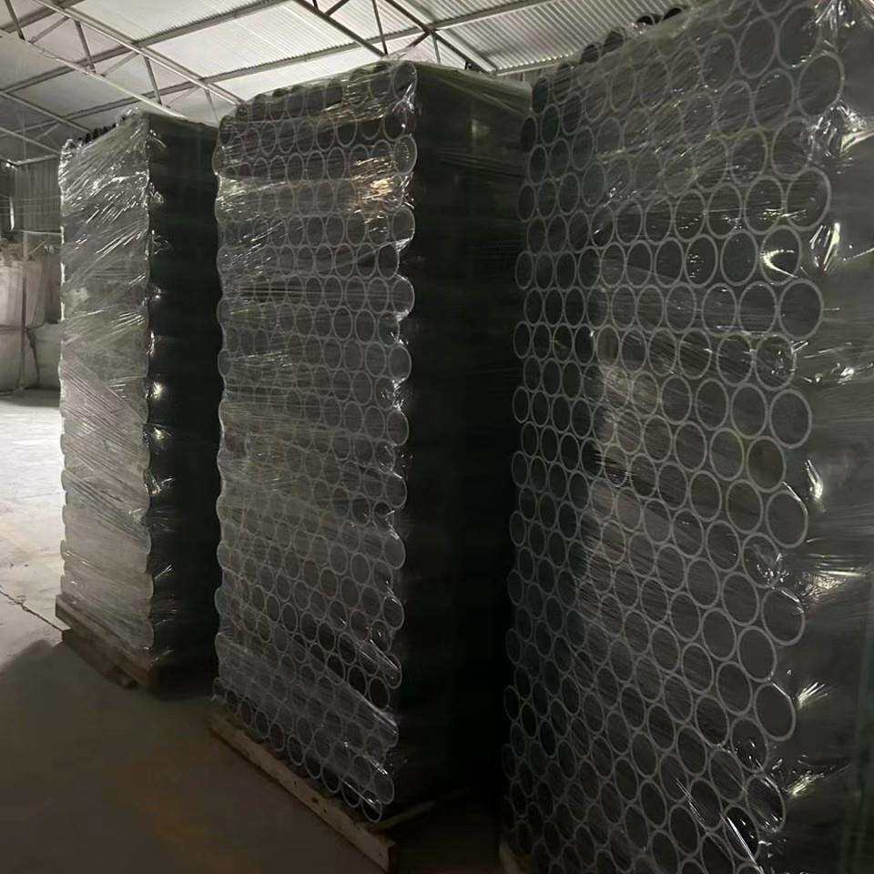 厂家直供PVC硬质卷芯管卷布管保护膜缠绕膜专用卷芯管2.5MM厚