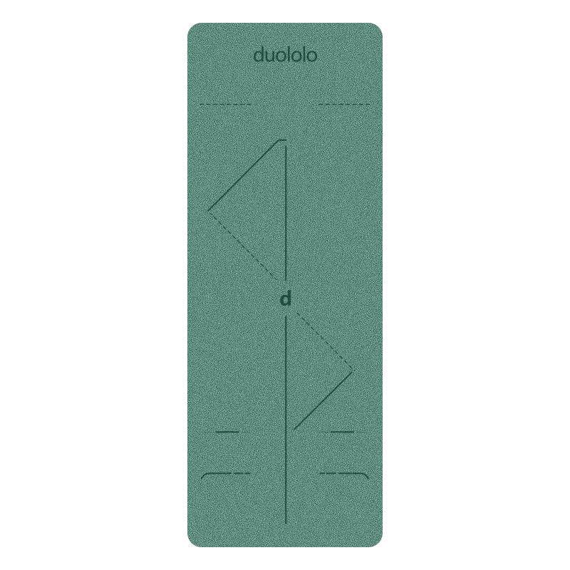 高档瑜伽垫椰子丝实心皮革天然橡P胶u耐磨抗皱健双面防滑吸汗身运