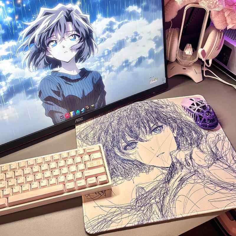 冠茂原创授权Fps电子竞技专用鼠标垫超大男孩Cs游戏专业级Cf垫