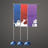 广告户外活动伸缩7注水展示可旗促销 米5旗杆铝合金旗杆底座米旗杆