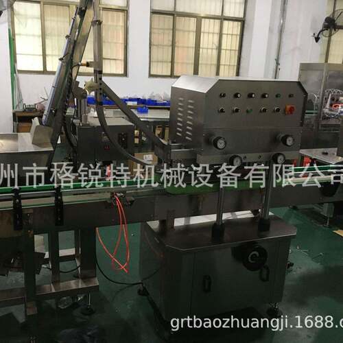厂家供应全自动旋盖机不锈钢高速拧盖机洗发水沐浴露自动封口机